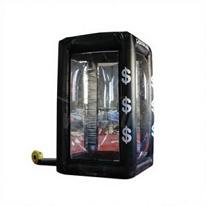 WINSUN Machine à attraper l'argent gonflable géante pour enfants Jeux Parcours d'obstacles Matériel PVC Âge 5+ Capacité 300 kg - Product Image 1