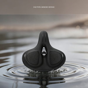 Coussin <span class=keywords><strong>de</strong></span> siège <span class=keywords><strong>de</strong></span> <span class=keywords><strong>vélo</strong></span> <span class=keywords><strong>extra</strong></span> <span class=keywords><strong>large</strong></span> <span class=keywords><strong>de</strong></span> remplacement, <span class=keywords><strong>selle</strong></span> <span class=keywords><strong>de</strong></span> <span class=keywords><strong>vélo</strong></span> respirante pour vélos Peloton/exercice/stationnaire/électrique/cruiser - Product Image 6