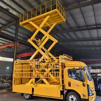 Plateforme élévatrice de type ciseaux fixe en acier électrique de conception nouvelle, fabriquée en Chine, avec une hauteur de levage de 0 à 10 m