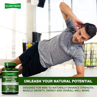 Cápsulas de rendimiento masculino a base de plantas Fuerza natural Stamina Booster Fórmula herbal para el crecimiento muscular Mejora de la energía
