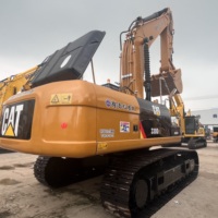 Mini-excavatrice sur pneus 330D d'occasion 2022, 30 tonnes, châssis renforcé, résistante à la poussière et au sable, moteur hydraulique PLC haute performance