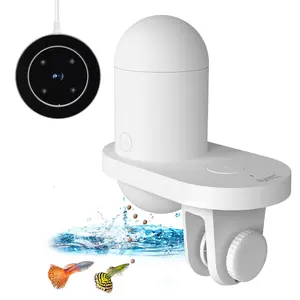 hygger NEW Arrival WiFi Aquarium Mini Fish Feeder, Camera WIFI Fish Feeder,Smart Fish Feeder