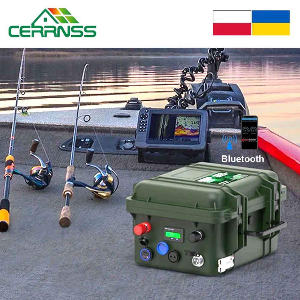 PL STOCK FREE TAX LiFePO4 Bluetooth 12V 80Ah 100Ah 140Ah 200Ah аккумулятор 12V литиевая портативная электростанция для уличной лодки