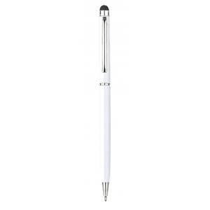 Smart 2-in-1 Aluminium Capacitive <b>Stylus</b> <b>Pen</b> White with Nib Tip for Mobile & Writing Featuring Palm Rejection & Replacement Tips - Product Image 1