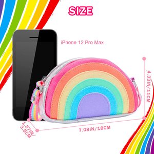 <span class=keywords><strong>Borsa</strong></span> di moda arcobaleno <span class=keywords><strong>borsa</strong></span> per bambini per bambine borse a <span class=keywords><strong>tracolla</strong></span> - Product Image 2