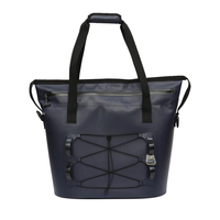 Sac isotherme portable 840D TPU souple 20L, étanche, hermétique, avec fermeture éclair, garde les bières au frais avec ouvre-bouteille, léger