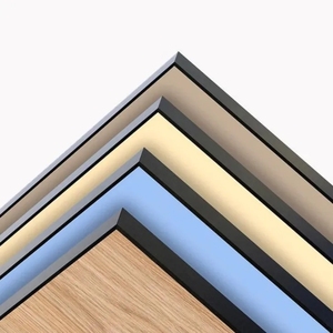 Yüksek basınçlı laminatlar HPL kompakt Panel dekoratif resepsiyon bankosu bölme soyunma ofis masası açık ofis bölmesi - Product Image 1