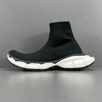 Chaussures de sport de luxe pour hommes, de haute qualité, respirantes, décontractées, style chaussette, pour jeunes, tendance, montantes, pour la marche, pour hommes et femmes
