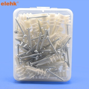 ELEHK Chevilles murales creuses <span class=keywords><strong>pour</strong></span> plaques de plâtre, chevilles murales avec <span class=keywords><strong>vis</strong></span> - Product Image 5