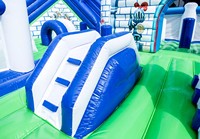 Castillo Inflable Comercial Gigante, Ciudad de Diversión Inflable, Castillo Inflable de PVC Súper Grande para Niños, Parque de Atracciones
