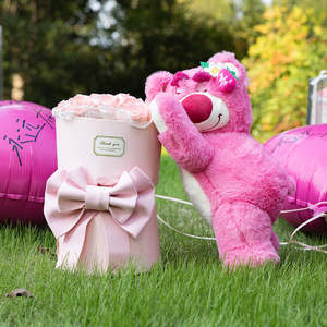 Flores secas naturales reales, Rosa conservada, oso de fresa, larga duración, inmortal, eterno, para siempre, para la graduación de Navidad - Product Image 4