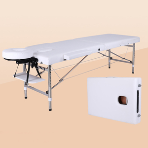 Cama de Masaje Facial Plegable con Marco de Acero Inoxidable, Ajustable, Cómoda, Ahorra Espacio, Económica y en Oferta, para Salones de Belleza - Product Image 3