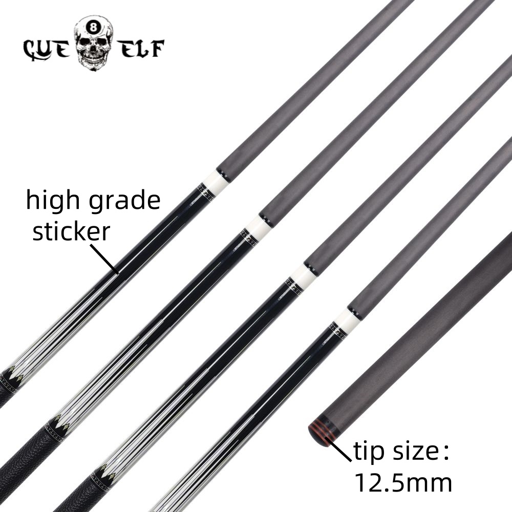 CUEELF高級本革巻きビリヤードキューステッカー12.5mmチップサイズ高級