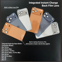 Coque en aluminium magnétique avec plaque arrière et protection à 360°, design métallique, coque intégrale de remplacement améliorée