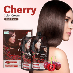 OEM Pflegendes Haarfärbeshampoo Angereichert mit Kirschen Natürliche Inhaltsstoffe Haarentspannender Duft Professionelle Haarfarbe - Product Image 5