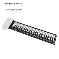 Custom Logo Portable Fol 49-Key Roll-Up Pianod Electronic Organ Keyboard Beginner Musical Instrument for Performance