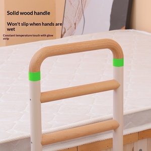 Barre d'appui de sécurité <span class=keywords><strong>TOMU</strong></span> noire pour douche, barre d'équilibre pour salle de bain, main courante de sécurité pour personnes handicapées, âgées, blessées - Product Image 1