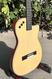 Aiersi Silent Classical Guitar Travel Built in Effect Nylon <b>String</b> Portable 39 Inch Solid Spruce Music <b>Instrument</b> - Product Image 4