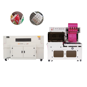 Beutelversiegelungs- und Schneidemaschine Kleine Mini-Tischplatte L-Typ Automatische Schrumpffolienverpackungsmaschine für Zigaretten - Product Image 1