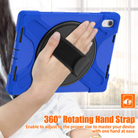 Étui pour tablette à rotation à 360 ° pour iPad Pro 13 11 10.5 9.7 pouces 2024 2023 2025 Housse de protection Bracelet réglable Bandoulière