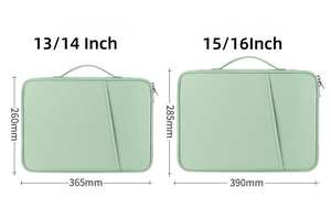 Custodia per Tablet in Pelle PU con Logo Personalizzato, Borsa Impermeabile Morbida per Laptop, Custodia Protettiva per Laptop - Product Image 4