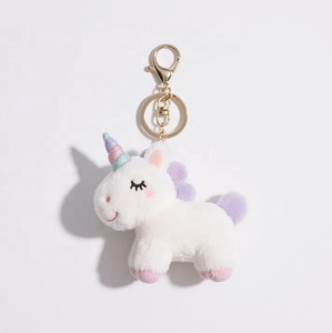 Design personalizzato di piccole dimensioni <span class=keywords><strong>unicorno</strong></span> peluche portachiavi giocattoli Kawaii colorati <span class=keywords><strong>unicorno</strong></span> peluche giocattolo - Product Image 4