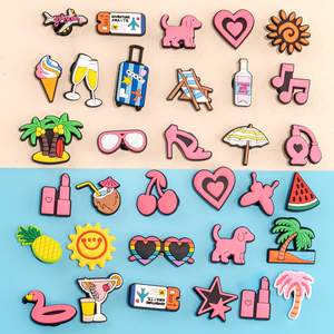 Breloques en PVC et silicone en gros, série animaux marins, décorations de chaussures DIY sur le thème du monde sous-marin, inspirées de <span class=keywords><strong>Nemo</strong></span> - Product Image 1