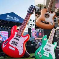 Guitare gonflable géante publicitaire personnalisée, modèle d'instrument, logo imperméable pour festival de musique et promotion de marque