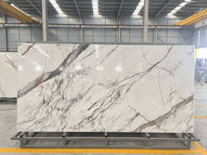 แผ่น<span class=keywords><strong>หิน</strong></span>เผาสีทองลาย<span class=keywords><strong>ปลา</strong></span> ทนทานต่อคราบสกปรกและการสึกหรอ ลายเส้นต่อเนื่อง แผ่นใหญ่ สำหรับผนัง พื้น และเคาน์เตอร์ - Product Image 2