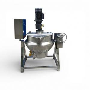 Nouvelle machine mélangeuse industrielle électrique chauffée pour la cuisson, marmite à double enveloppe pour bonbons aux cacahuètes et sucre bouilli - Product Image 2