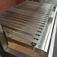 40 "Nouveau Charcoal Acier Inoxydable Hauteur Réglable Asado Parrilla BBQ Grill Santa Maria Argentine Grill Argemtina Grill