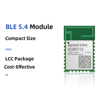 Module Bluetooth BLE 5.4 avec 512 Ko de mémoire Flash et antenne PCB pour applications IoT de balisage et de suivi d'actifs Bluetooth Mesh HCM511S