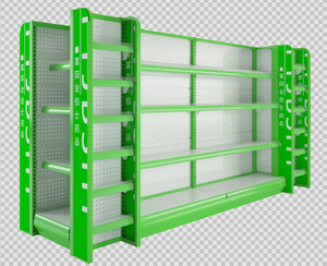De Metal supermercado góndola estante de <span class=keywords><strong>la</strong></span> tienda con malla de alambre se bastidores para <span class=keywords><strong>el</strong></span> <span class=keywords><strong>mercado</strong></span> - Product Image 1