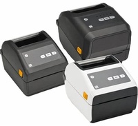 Caja de cinta de impresora de etiquetas de código de barras térmica de escritorio inalámbrica Zebra ZD420 de alto rendimiento incluida en Stock