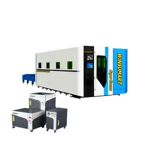 Winsmart Fotonics Hoogwaardige 12000W Ipg Generator Fiber Lasersnijmachine Met Uitwisselingsplatform Voor 2Mm Messing Sieraden