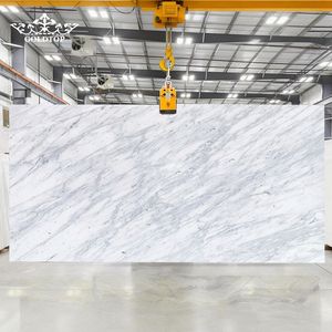 GOLDTOP STONE Polished Statuario Venato Marble Countertop for Modern Hotel and Kitchen Countertop Bathroom Vanity - Product Image 5