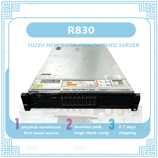 R830 Server 144-Core 2U Rackmount Xeon Quad-Processor Big Data Cloud Computing Virtualization Host