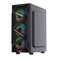 LOVINGCOOL Boîtier PC Offre Spéciale Boîtier PC ATX Boîtier PC HD USB3.0 Boîtier d'ordinateur en verre trempé & Châssis tours Gaming
