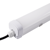 Vente en gros, 18W, 36W, 0.6m, 1.2m, 2 pieds, 4FT, IP65, Tri-étanche, extérieur, Led, Purification de la batterie, lampe d'éclairage, luminaire linéaire