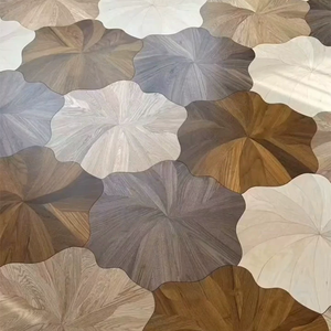 Plancher en bois d'ingénierie sur mesure de qualité supérieure, motif Lotus Alien, <span class=keywords><strong>parquet</strong></span> en bois composite à épissure mixte - Product Image 3