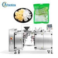 Machine d'emballage automatique pour sachets préformés, machine de remplissage et de scellage pour sachets stand-up de bonbons de roche et de sucre cristallisé