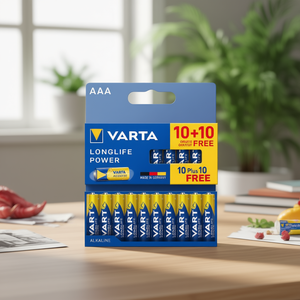 แบตเตอรี่ มินิสติโล AAA อัลคาลีน่า ลองไลฟ์ พาวเวอร์ (20 ชิ้น) 04903 121 790 - Product Image 3