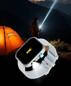 Montre connectée étanche IP67 avec écran tactile et moniteur de fréquence cardiaque pour les voyages d'affaires et les entraînements - Product Image 3