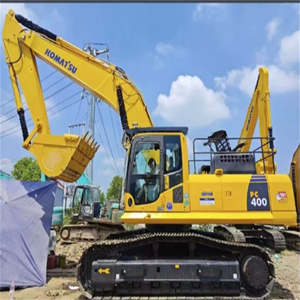 Excavadora sobre orugas usada Komatsu, excavadora de construcción Municipa de cubo hidráulico de 40 toneladas PC400 a la venta - Product Image 1