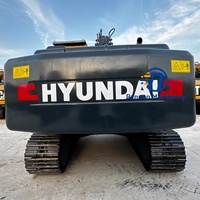 En stock, excavatrice d'occasion de haute qualité de 22 tonnes, excavatrice sur chenilles Hyundai 220-9 d'occasion pour la construction et l'exploitation minière