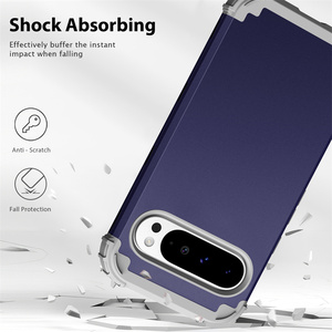 Funda Protectora de Cuerpo Completo para Google <span class=keywords><strong>Pixel</strong></span> 9, 10 Pro XL, 10, 9, 7, <span class=keywords><strong>6</strong></span> Pro, 10a, 9a, 8a, 7a, 6A, Híbrida de 3 Capas, PC y Silicona, Resistente - Product Image 4