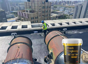 Revestimiento Impermeable <span class=keywords><strong>de</strong></span> Fluorocarbono Negro Superior Anticorrosivo para Almacenes y Parques, Protección Química contra la Corrosión por Pulverización Salina - Product Image 4