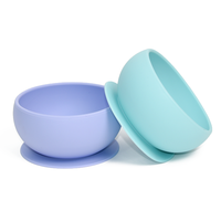 Ensemble bol et cuillère, nouvelle arrivée, vente flash, 100% silicone de qualité alimentaire, assiette à dîner pour bébé, forme personnalisée, bol d'alimentation à ventouse