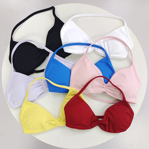 Ensemble de soutien-gorge de sport sans bretelles et sans dos pour femmes, respirant, à maintien élevé, bretelles réglables, coussinets amovibles, extensible dans les quatre sens - Product Image 1