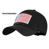 Gorra de Béisbol Casual con Patrón de Bandera Bordado en 3D de Alta Calidad, Venta Directa de Fábrica, Gorra Casual Personalizada al por Mayor